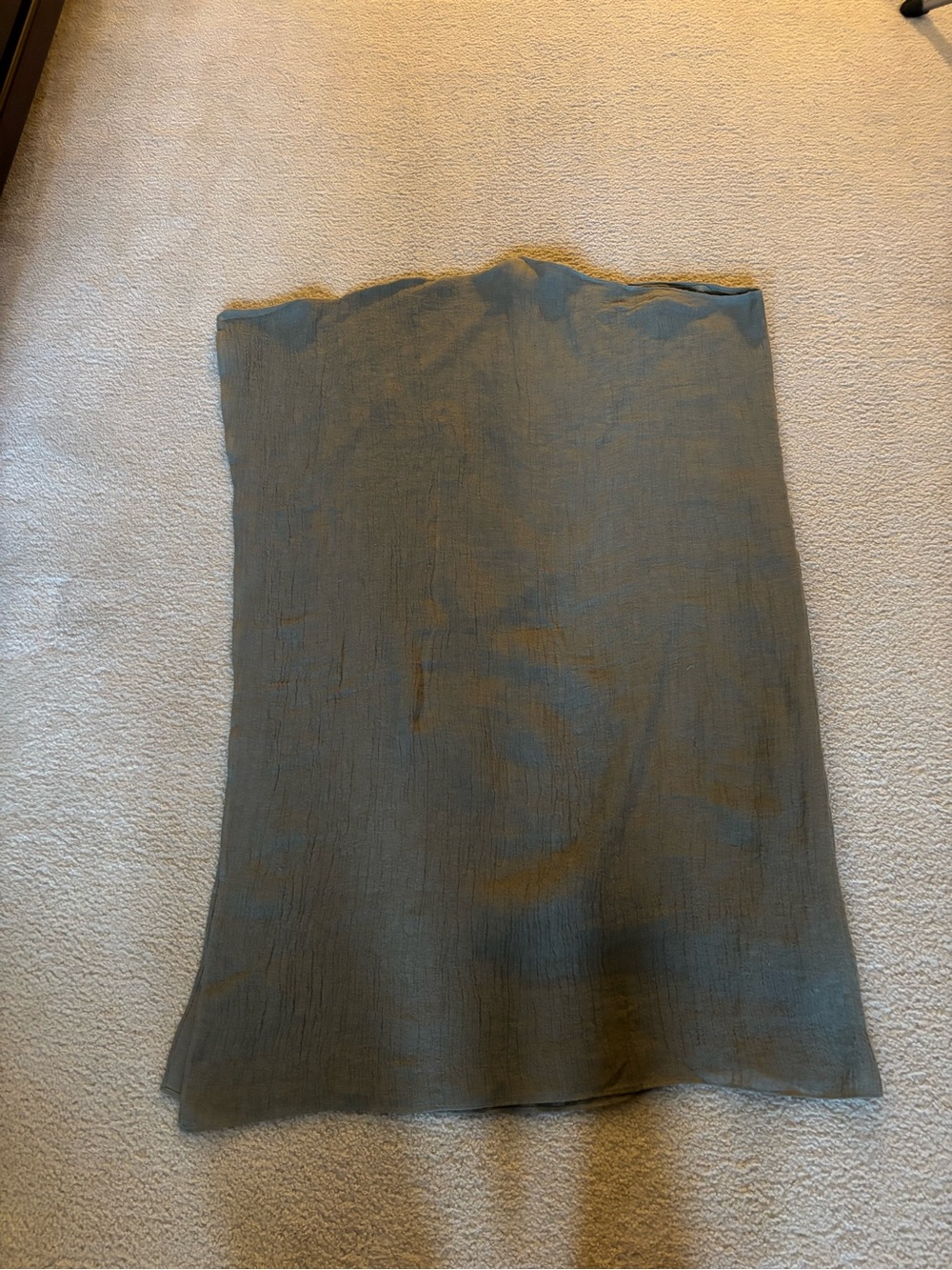 Massimo Dutti linen asymmetrical linen dress - Picture 3 of 7